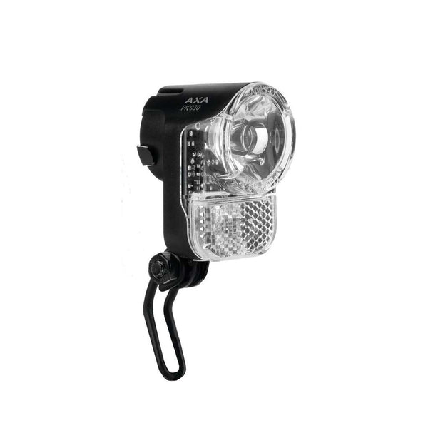 Luz delantera AXA pico 30 con interruptor para dinamo de buje