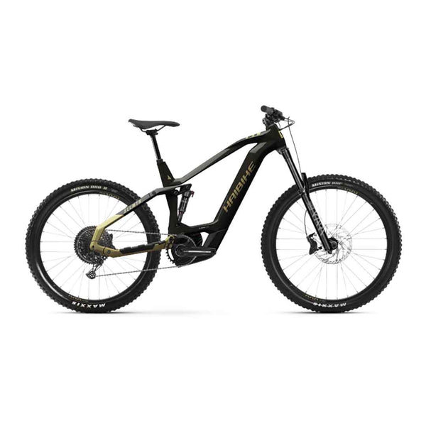 Bicicleta eléctrica Haibike AllMtn CF 8 black/gold