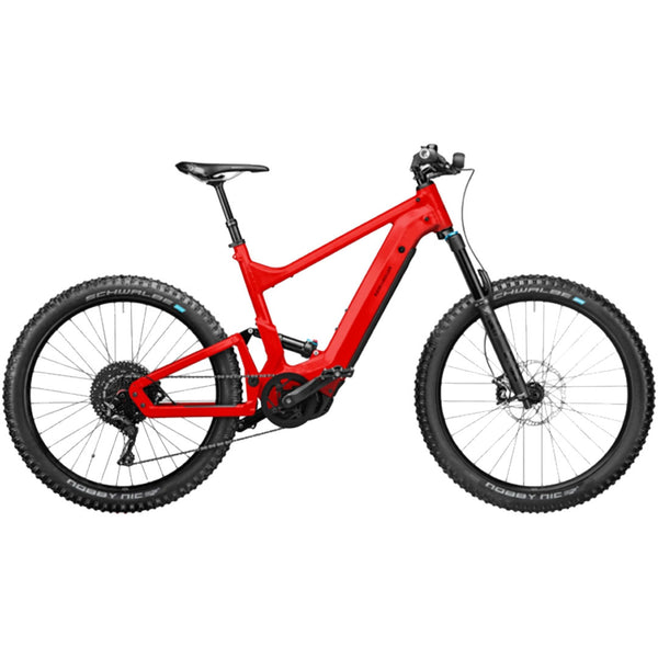 Bicicleta eléctrica Riese Müller Delite Mountain Touring Roja