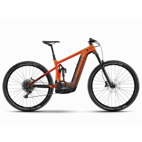 Bicicleta eléctrica Ghost E-Riot Trail AL 150/140 ORN / BRN