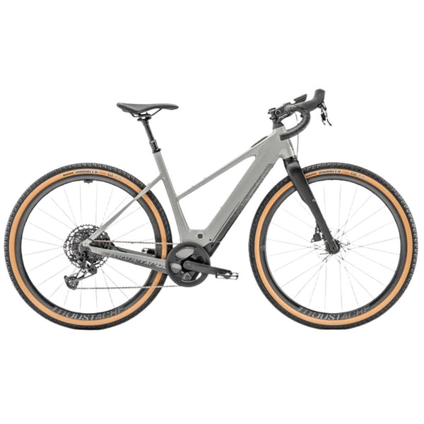 Bicicleta eléctrica de Gravel Moustache Dimanche 29.4 Open 2024 Pebble Grey Glossy