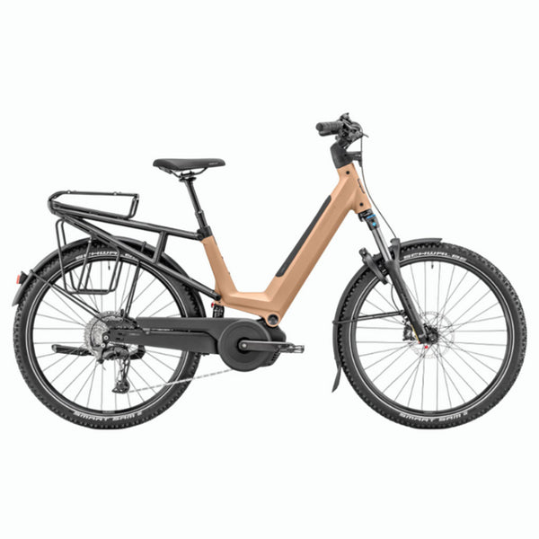 Bicicleta eléctrica de Trekking Moustache Xroad 6 FS Earth Metal Suspended 600Wh 2026