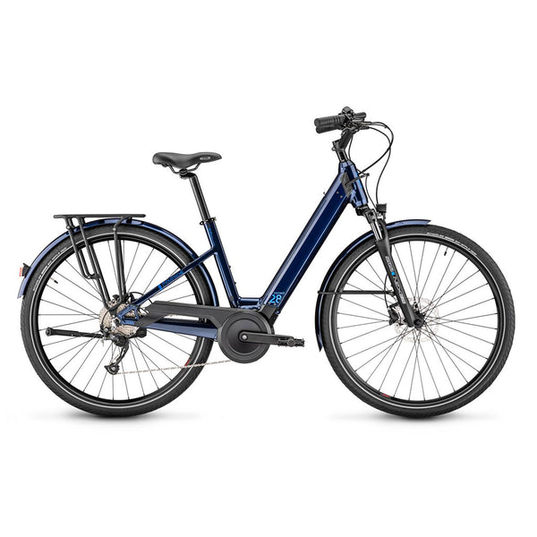 Bicicleta eléctrica de Trekking Moustache Samedi 28 ES Open Deep Blue Glossy 500Wh 2026