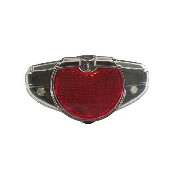 Luz trasera AXA Spark Steady 80 mm para dinamo para portabultos con luz de posición