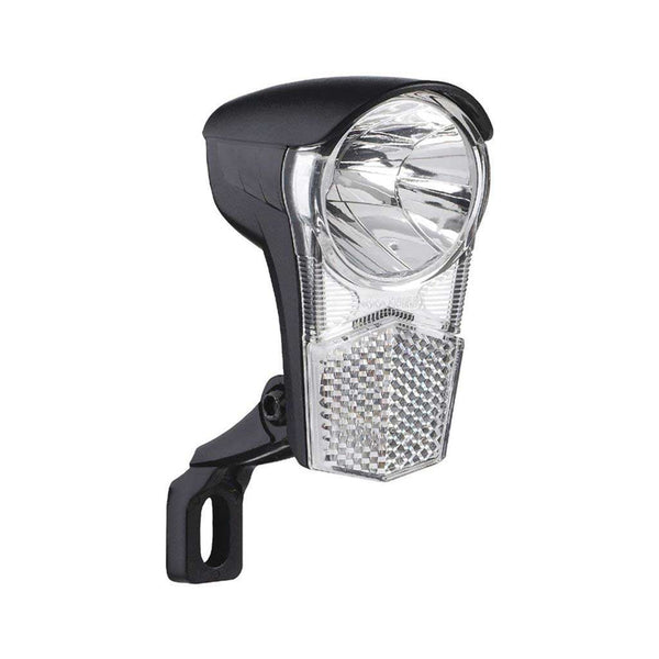 Luz delantera Buchel Uni Led dinamo con soporte + interruptor 15 Lux