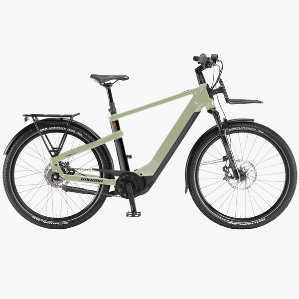 Bicicleta eléctrica Urbana Winora YAKUN R5 PRO i750Wh 5G Nexus pistachio Rh50