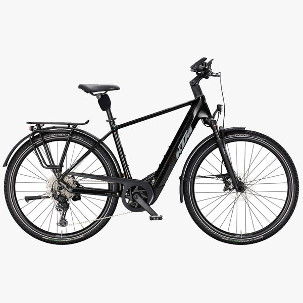Bicicleta eléctrica de Trekking KTM Macina Style 830 H Diamonds Black