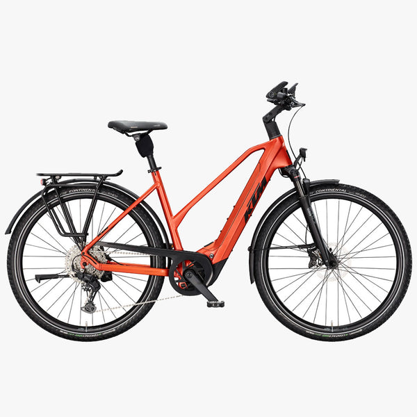Bicicleta eléctrica de Trekking KTM Macina Style 830 D Burnt Orange Matt