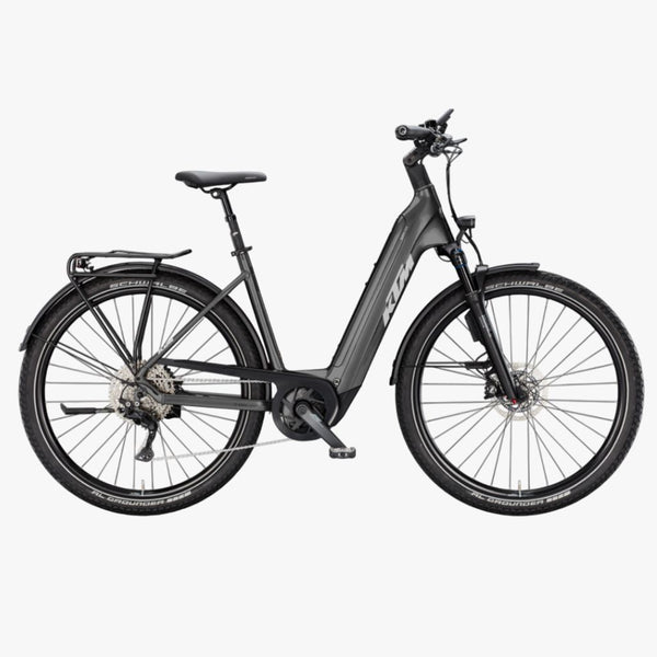 Bicicleta eléctrica de Trekking KTM Macina Style 820 H Machine Grey