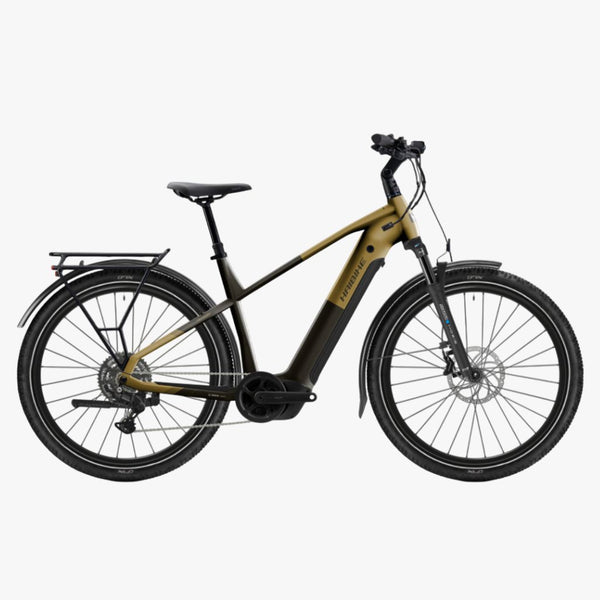 Bicicleta elŽctrica TREKKING 7.5 High black/gold 2026
