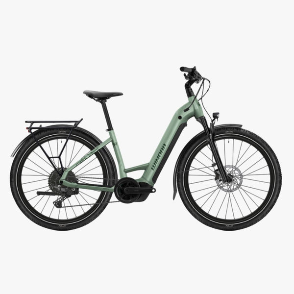 Bicicleta eléctrica de Trekking Winora YUCATAN X10 Low GL pistachio pastel - glossy 2026