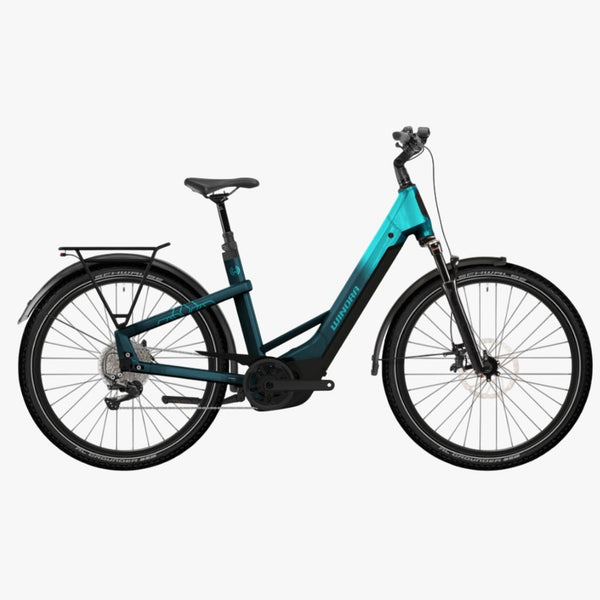 Bicicleta elŽctrica de Trekking Winora Yakun X12 Low blue monday / aqua - glossy 2026