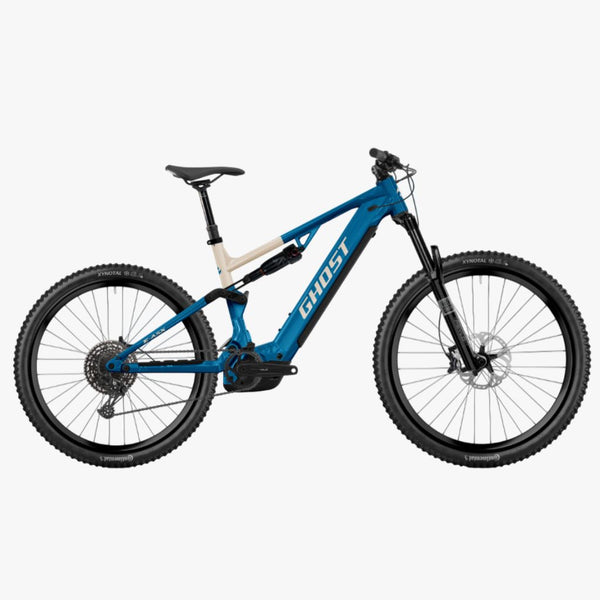Bicicleta elèctrica de Monta–a E-ASX Universal High candy blue/coffee arctic dust 2026