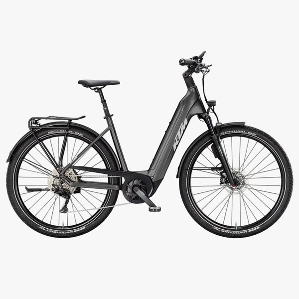 Bicicleta eléctrica de Trekking KTM Macina Gran 820 ABS 29 US Machine Grey