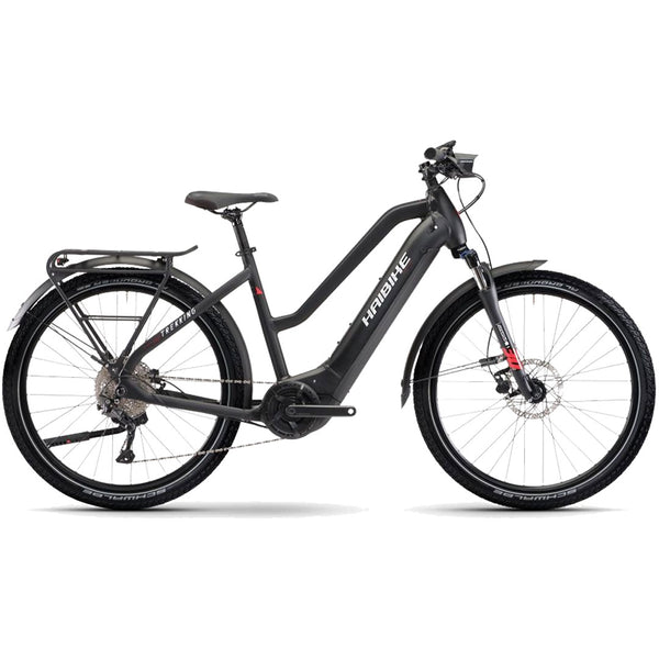 Bicicleta eléctrica Haibike Trekking 6 Negro