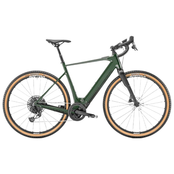 Bicicleta eléctrica de Gravel Moustache Dimanche 29.6 2024 Fir Green Glossy