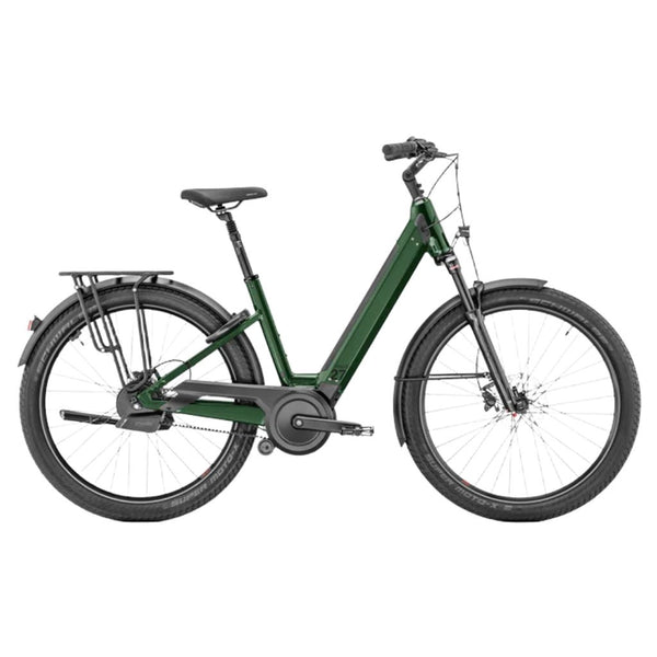 Bicicleta eléctrica Urbana Moustache Mardi 27.6 Open Auto 2025 Fir Green Glossy