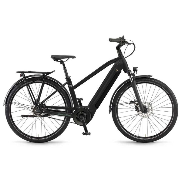 Bicicleta eléctrica Winora SINUS R8f Ladies Shadowgreen