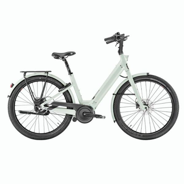 Bicicleta eléctrica Urbana Moustache Lundi 27.6 Pastel Mint Matt 500WH 2025
