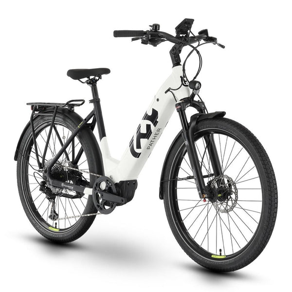 Bicicleta eléctrica Husqvarna Pather 2 Negro - Cuadro abierto