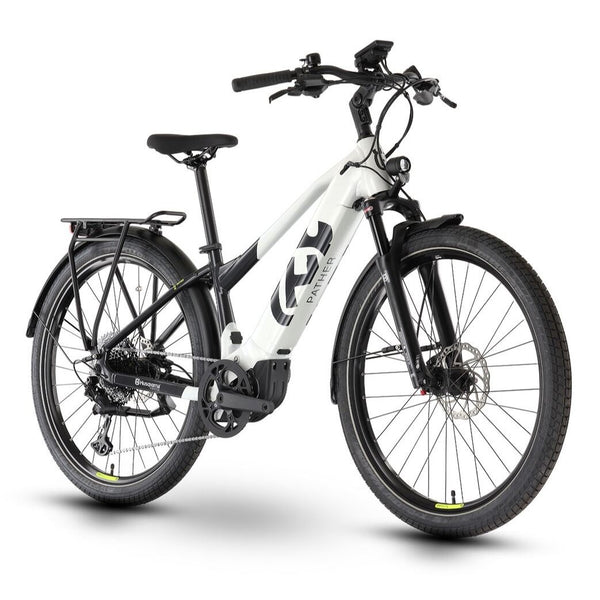 Bicicleta eléctrica Husqvarna Pather 2 Negro - Cuadro semi abierto