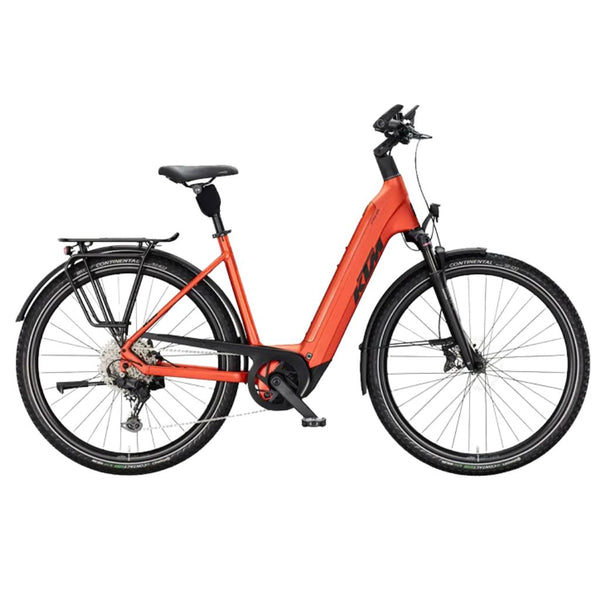 Bicicleta eléctrica de Trekking KTM Macina Style 830 H Burnt Orange Matt