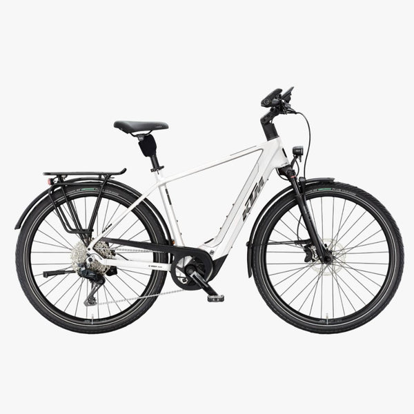 Bicicleta eléctrica de Trekking KTM Macina Style 820 H White 2026