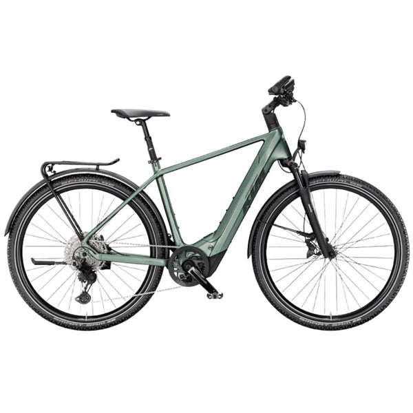 Bicicleta eléctrica de Trekking KTM Macina Cross CX 810 LFC H- Oxygen Green Matt