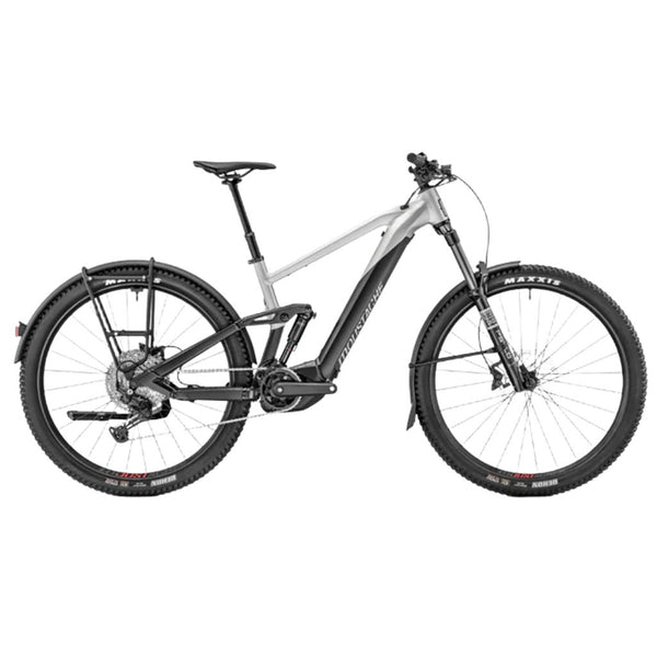 Bicicleta eléctrica de Montaña Moustache Trail 150.2 EQ- 750WH 2025 Black/ Metalic Silver Matt