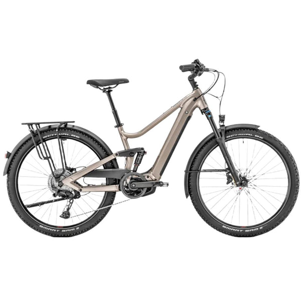 Bicicleta eléctrica de Trekking Moustache XROAD FS 4 2025 Titanium Glossy