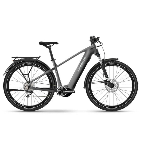 Bicicleta eléctrica Haibike TREKKING 4 HIGH silver/pearl